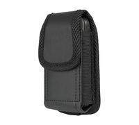 Étui à Rabat en Cuir for téléphone Portable avec Clip Ceinture et Sac Banane