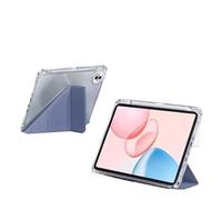 Étui à Rabat Pliable en Y for Tablette Honor Pad GT ROL-W60 V9 ROL-W10 W00 11,5 Pouces, Coque arrière en Acrylique avec Emplacement for Stylo(Purple,Pad GT 11.5)