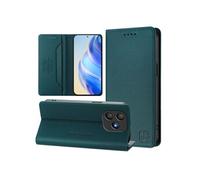 Etui à rabat pour Blackview Wave 9C protection RFID, magnétique et antichoc, en cuir PU avec 2 emplacements pour cartes, compatible avec Blackview