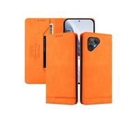 Etui à rabat pour Fairphone 5 protection RFID, étui portefeuille magnétique fin en cuir PU avec 2 emplacements pour cartes, compatible avec Fairphone