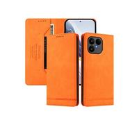 Etui à rabat pour Fairphone 6 protection RFID, étui portefeuille magnétique fin en cuir PU avec 2 emplacements pour cartes, compatible avec Fairphone