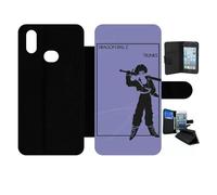 Etui À Rabat Pour Galaxy A10s - Dbz Futur Trunk Minimalist - Simili-Cuir - Noir