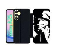 Etui À Rabat Pour Galaxy A25 - Cowboy Bebop Spike Spiegel Bang - Simili-Cuir - Noir