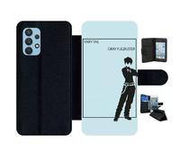 Etui À Rabat Pour Galaxy A32 4g - Fairy Tail Gray Fullbuster - Simili-Cuir - Noir