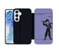 Etui À Rabat Pour Galaxy A35 - Dbz Futur Trunk Minimalist - Simili-Cuir - Noir