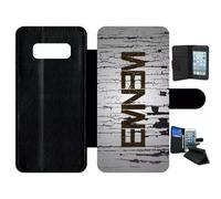 Etui À Rabat Pour Galaxy Note 8.0 - Hip Hop Eminem - Simili-Cuir - Noir