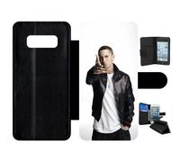 Etui À Rabat Pour Galaxy Note 8.0 - Hip Hop Rap Us Eminem - Simili-Cuir - Noir