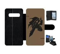 Etui À Rabat Pour Galaxy S10 - Gatsu Berserk - Simili-Cuir - Noir