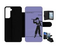 Etui À Rabat Pour Galaxy S21 5g - Dbz Futur Trunk Minimalist - Simili-Cuir - Noir