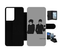 Etui À Rabat Pour Galaxy S21 Ultra 5g - Death Note - Simili-Cuir - Noir