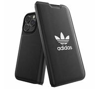Étui à rabat pour iPhone 14 Pro Adidas Noir et Blanc