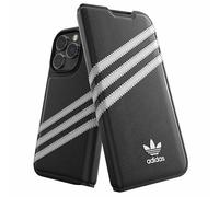 Étui à rabat pour iPhone 14 Pro Adidas Noir et Blanc