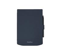 PocketBook - Étui à rabat pour lecteur eBook - cuir imitation PU, coton, plastique - bleu foncé - 10.3" - pour PocketBook InkPad X Pro G