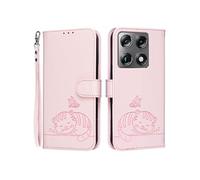 Etui à rabat pour Motorola Signature 5G protection RFID, antichoc, fin, fermeture magnétique, portefeuille en cuir avec 3 emplacements pour cartes et