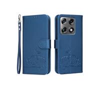Etui à rabat pour Motorola Signature 5G protection RFID, antichoc, fin, fermeture magnétique, portefeuille en cuir avec 3 emplacements pour cartes et