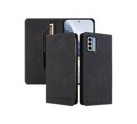 Etui à rabat pour Nokia G22 protection RFID, étui portefeuille magnétique fin en cuir PU avec 2 emplacements pour cartes, compatible avec Nokia