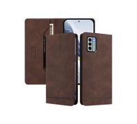 Etui à rabat pour Nokia G22 protection RFID, étui portefeuille magnétique fin en cuir PU avec 2 emplacements pour cartes, compatible avec Nokia