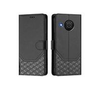 Etui à rabat pour Nokia X20/Nokia X10 , fermeture magnétique, protection RFID, étui portefeuille en cuir PU avec 3 emplacements pour cartes-Noir