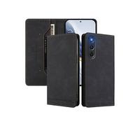 Etui à rabat pour Nubia Red Magic 10 Air protection RFID, étui portefeuille magnétique fin en cuir PU avec 2 emplacements pour cartes, compatible