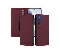 Etui à rabat pour Nubia Red Magic 10 Air protection RFID, étui portefeuille magnétique fin en cuir PU avec 2 emplacements pour cartes, compatible