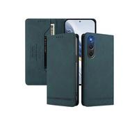 Etui à rabat pour Nubia Red Magic 10 Air protection RFID, étui portefeuille magnétique fin en cuir PU avec 2 emplacements pour cartes, compatible
