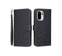 Etui à rabat pour OnePlus 15R protection RFID, antichoc, fin, fermeture magnétique, portefeuille en cuir avec 3 emplacements pour cartes et dragonne