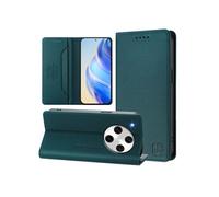 Etui à rabat pour OPPO Find X8 Pro 5G protection RFID, magnétique et antichoc, en cuir PU avec 2 emplacements pour cartes, compatible avec OPPO Find