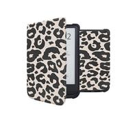 Etui á rabat pour Pocketbook Touch Lux 5 / HD 3 / Basic Lux 4 / Vivlio Lux 5 - Leopard