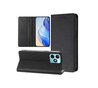 Etui à rabat pour Realme C53 4G/Realme C51 4G protection RFID, magnétique et antichoc, en cuir PU avec 2 emplacements pour cartes, compatible avec