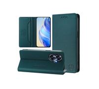 Etui à rabat pour Realme C55 4G protection RFID, magnétique et antichoc, en cuir PU avec 2 emplacements pour cartes, compatible avec Realme C55