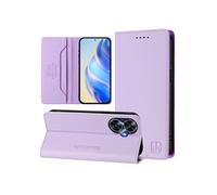 Etui à rabat pour Realme C55 4G protection RFID, magnétique et antichoc, en cuir PU avec 2 emplacements pour cartes, compatible avec Realme C55