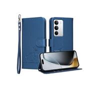 Etui à rabat pour Realme C71 4G protection RFID, antichoc, fin, fermeture magnétique, portefeuille en cuir avec 3 emplacements pour cartes et