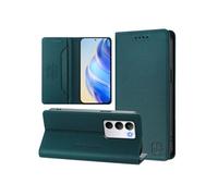 Etui à rabat pour Realme C71 4G protection RFID, magnétique et antichoc, en cuir PU avec 2 emplacements pour cartes, compatible avec Realme C71