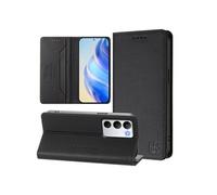 Etui à rabat pour Realme C71 4G protection RFID, magnétique et antichoc, en cuir PU avec 2 emplacements pour cartes, compatible avec Realme C71