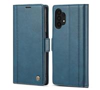 Étui à rabat pour téléphone Compatible with Samsung Galaxy A32 5G Étui portefeuille rétro PU Cuir + Soft antichoc TPU Coquille intérieure, couvercle de protection du téléphone à bascule avec bûche à f