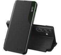 Étui à rabat pour téléphone portable Galaxy A56 5G, Tech-Protect Smart View, noir