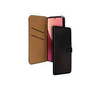 Folio Wallet Xiaomi 12 Noir avec languette de fermeture Bigben