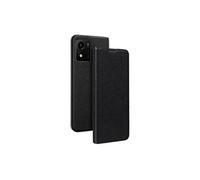 - Etui à rabat pour téléphone portable - synthétique - noir - pour Vivo Y01