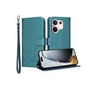 Etui à rabat pour VIVO V60 protection RFID, antichoc, fin, fermeture magnétique, portefeuille en cuir avec 3 emplacements pour cartes et dragonne