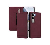 Etui à rabat pour VIVO Y31 5G protection RFID, étui portefeuille magnétique fin en cuir PU avec 2 emplacements pour cartes, compatible avec VIVO Y31