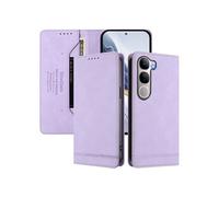 Etui à rabat pour VIVO Y31 5G protection RFID, étui portefeuille magnétique fin en cuir PU avec 2 emplacements pour cartes, compatible avec VIVO Y31