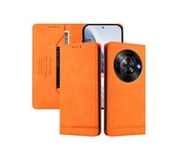 Etui à rabat pour ZTE Nubia Focus 5G protection RFID, étui portefeuille magnétique fin en cuir PU avec 2 emplacements pour cartes, compatible avec