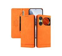 Etui à rabat pour ZTE Nubia Music 2 protection RFID, étui portefeuille magnétique fin en cuir PU avec 2 emplacements pour cartes, compatible avec ZTE