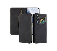 Etui à rabat pour ZTE Nubia Neo 3 GT protection RFID, étui portefeuille magnétique fin en cuir PU avec 2 emplacements pour cartes, compatible avec