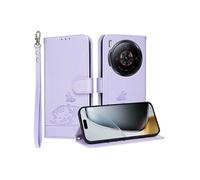 Etui à rabat pour ZTE Nubia Z60S Pro 5G protection RFID, antichoc, fin, fermeture magnétique, portefeuille en cuir avec 3 emplacements pour cartes et