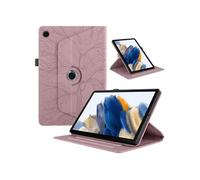 Etui à rabat rotatif à 360° pour Lenovo Tab K10 , résistant aux chocs et doté d'un support vertical-Rose