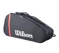 Etui à raquette Wilson Tour 6Pk Noir