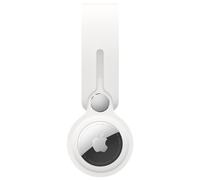Étui à sangle en silicone loop pour Apple AirTag - Blanc