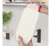 Étui à savon pour voyager - boîte légère avec épurateur à bulles, pinceau de nettoyage ergonomique | Points à poils à rouleaux à usage multi-usages Grip robuste, plancher de la blanchisserie à la blan