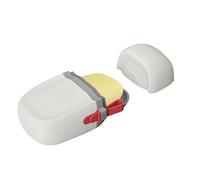 Étui à shampooing portable - Boîte à éponge - Étui - Boîte à shampoing - Boîte à shampoing - Boîte de rangement de salle de bain - Housse d'épargne - Bac de vidange portable